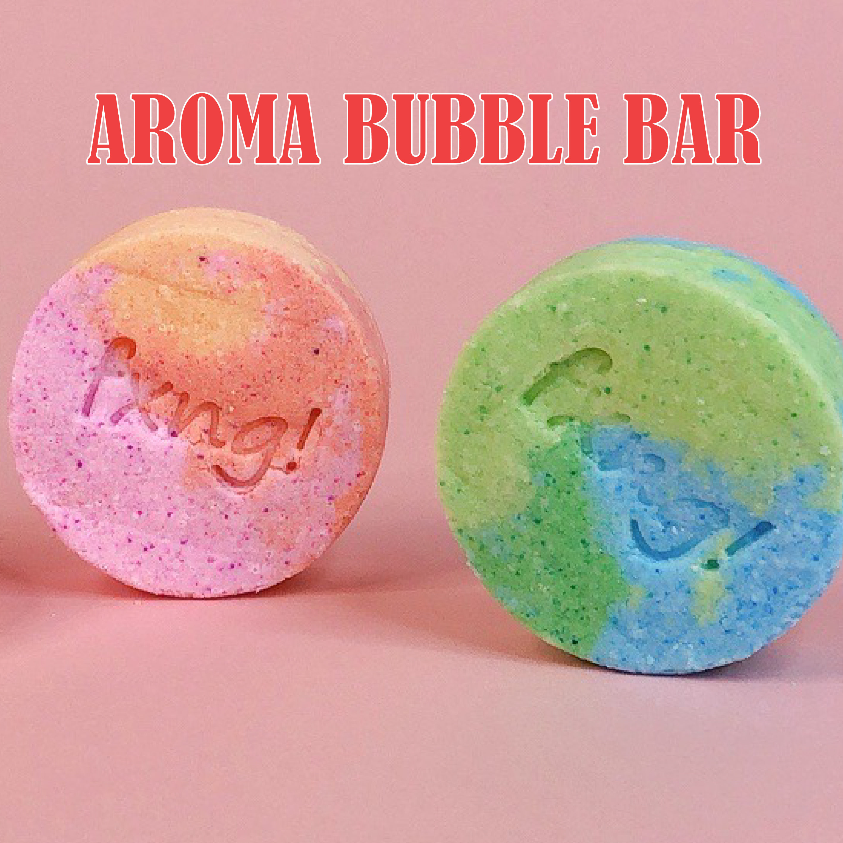 Aroma Bubble Bar X 2 / 아로마 테라피 입욕제 SET